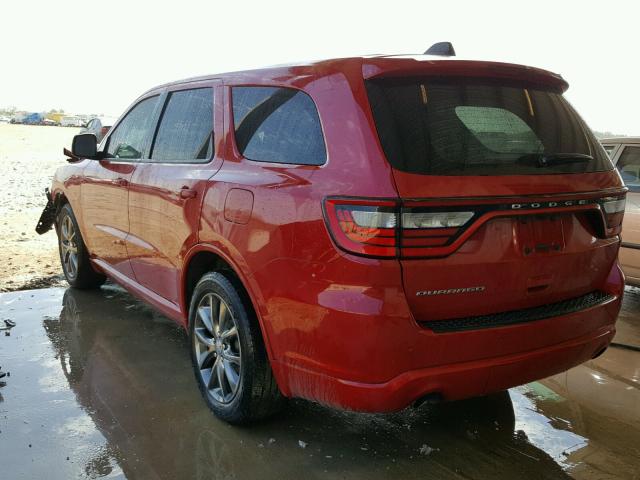 1C4RDHAG3EC344918 - 2014 DODGE DURANGO SX RED photo 3