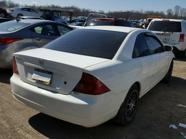 1HGEM22952L097636 - 2002 HONDA CIVIC EX თეთრი ფოტო 4