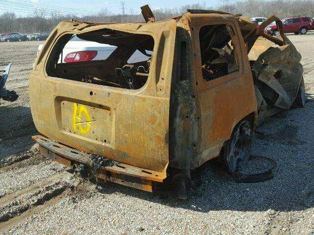 1GNFK33089R146387 - 2009 CHEVROLET TAHOE K150 BURN photo 4