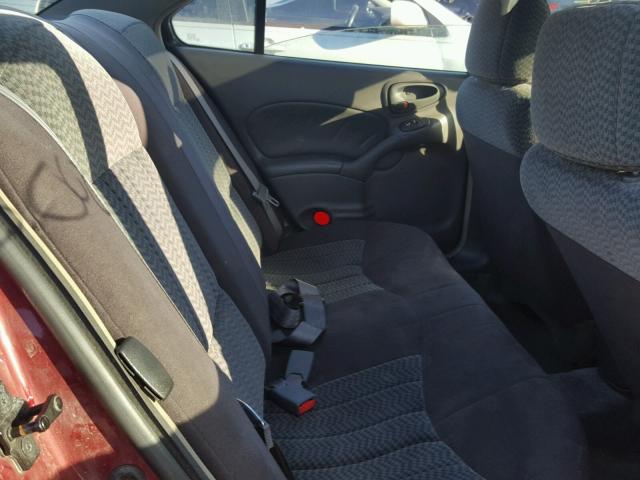 1G2NF52E74C160296 - 2004 PONTIAC GRAND AM S MAROON photo 6