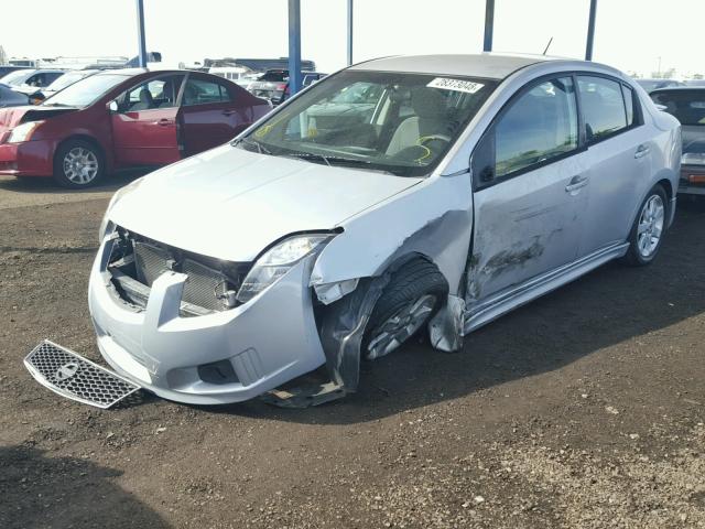 3N1AB6AP6BL697504 - 2011 NISSAN SENTRA 2.0 GRAY photo 2