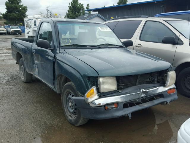 4TANL42N9XZ487746 - 1999 TOYOTA TACOMA GREEN photo 1