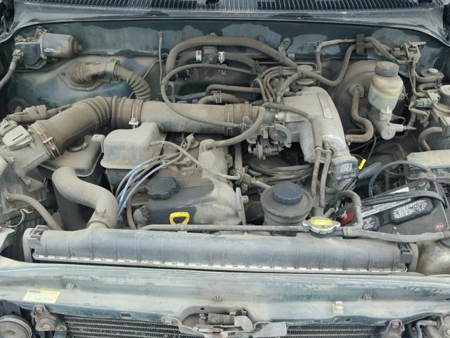 4TANL42N9XZ487746 - 1999 TOYOTA TACOMA GREEN photo 7