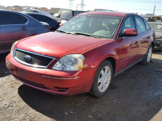 1FAFP23106G122773 - 2006 FORD FIVE HUNDR RED photo 2