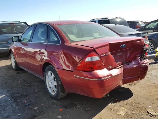 1FAFP23106G122773 - 2006 FORD FIVE HUNDR RED photo 3