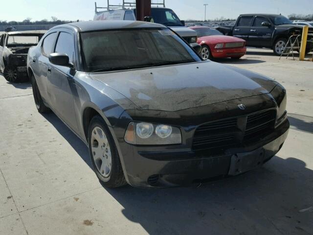 2B3KA43R47H761760 - 2007 DODGE CHARGER SE BLACK photo 1