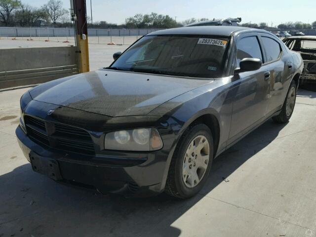 2B3KA43R47H761760 - 2007 DODGE CHARGER SE BLACK photo 2