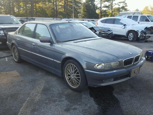 WBAGH83411DP23013 - 2001 BMW 740 IL GRAY photo 1