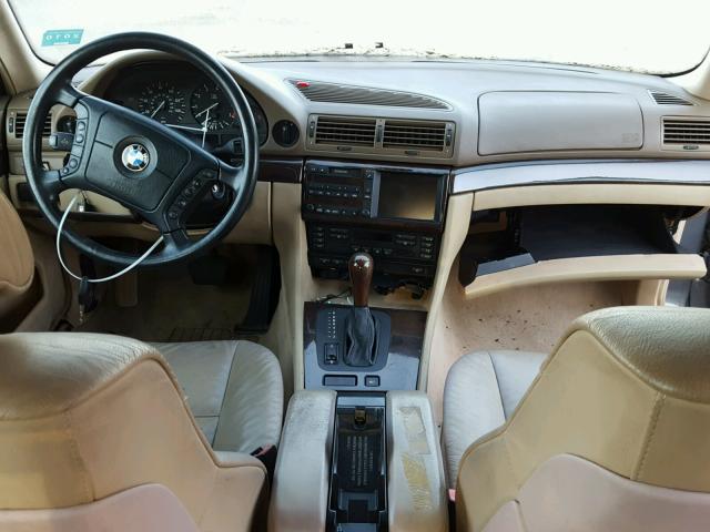 WBAGH83411DP23013 - 2001 BMW 740 IL GRAY photo 9