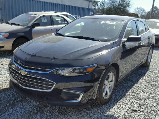 1G1ZB5ST5GF348298 - 2016 CHEVROLET MALIBU LS 黑色 照片 2