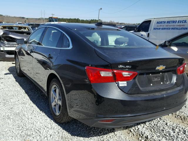 1G1ZB5ST5GF348298 - 2016 CHEVROLET MALIBU LS 黑色 照片 3