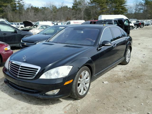 WDDNG86X69A259495 - 2009 MERCEDES-BENZ S 550 4MAT BLACK photo 2