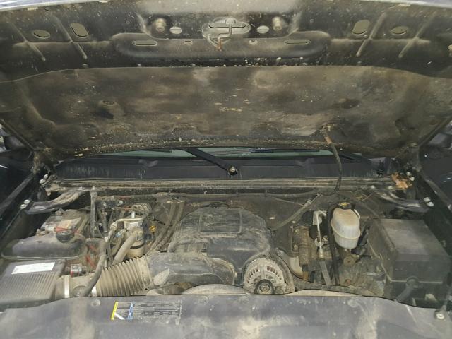 1GCHK24K67E510466 - 2007 CHEVROLET SILVERADO BLACK photo 7