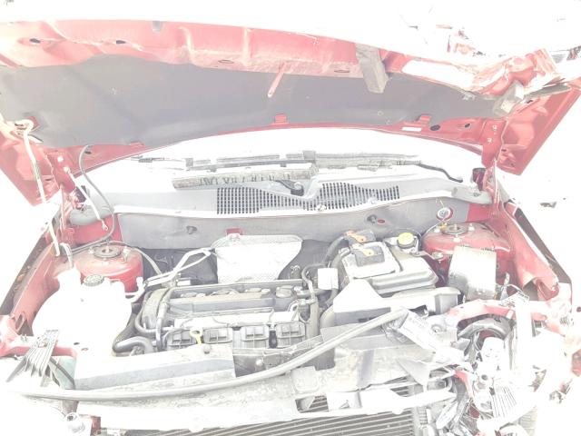 1C4NJCBA6FD313727 - 2015 JEEP COMPASS SP RED photo 7