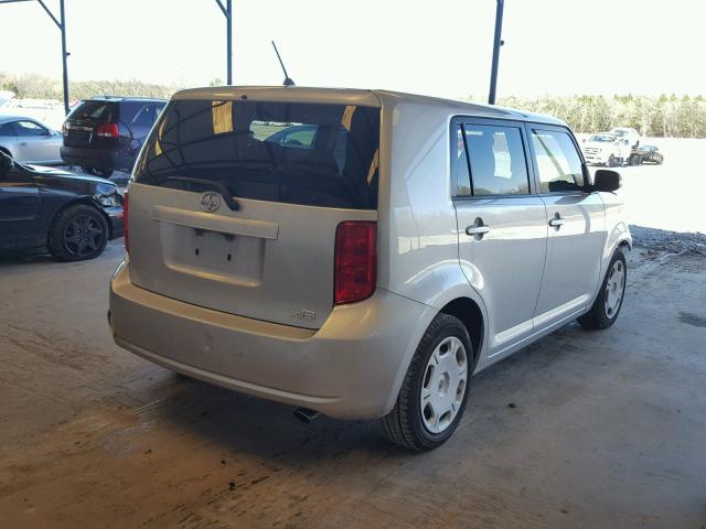 JTLZE4FE3A1114710 - 2010 TOYOTA SCION XB ვერცხლისფერი ფოტო 4