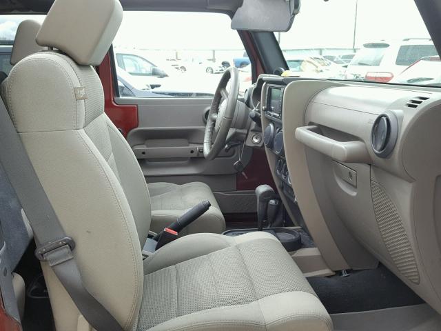 1J4FA54137L158794 - 2007 JEEP WRANGLER S Qırmızı foto 5