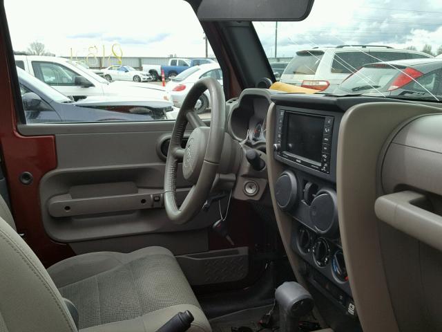 1J4FA54137L158794 - 2007 JEEP WRANGLER S Qırmızı foto 9