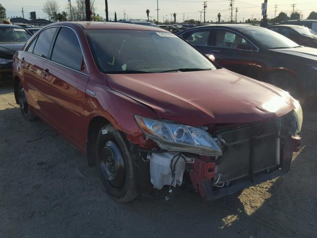 JTNBB46K983048072 - 2008 TOYOTA CAMRY HYBR RED photo 1