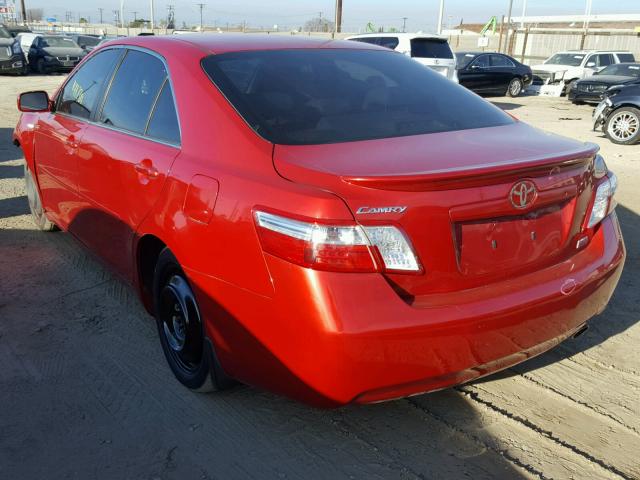 JTNBB46K983048072 - 2008 TOYOTA CAMRY HYBR RED photo 3