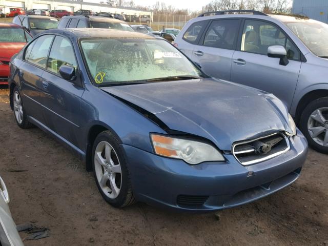 4S3BL626267215951 - 2006 SUBARU LEGACY 2.5 BLUE photo 1