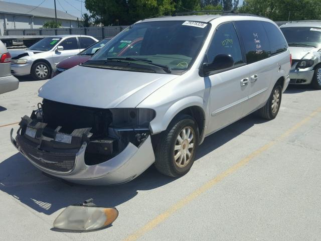 2C4GP44L63R265201 - 2003 CHRYSLER TOWN & COU SILVER photo 2