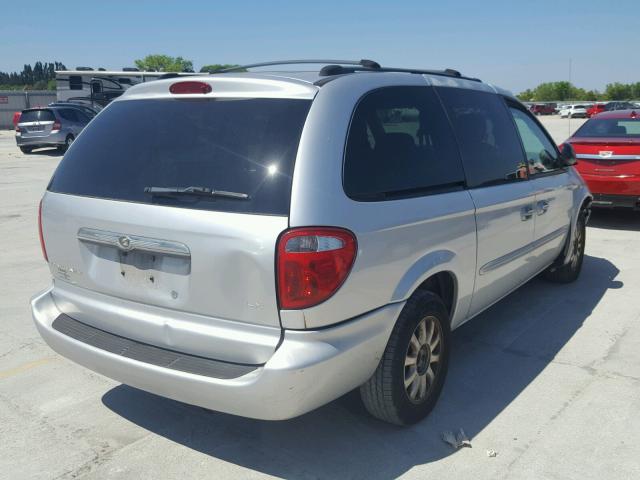 2C4GP44L63R265201 - 2003 CHRYSLER TOWN & COU SILVER photo 4