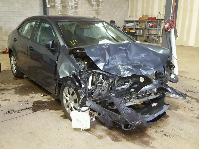 2T1BURHE8EC207542 - 2014 TOYOTA COROLLA L CHARCOAL photo 1