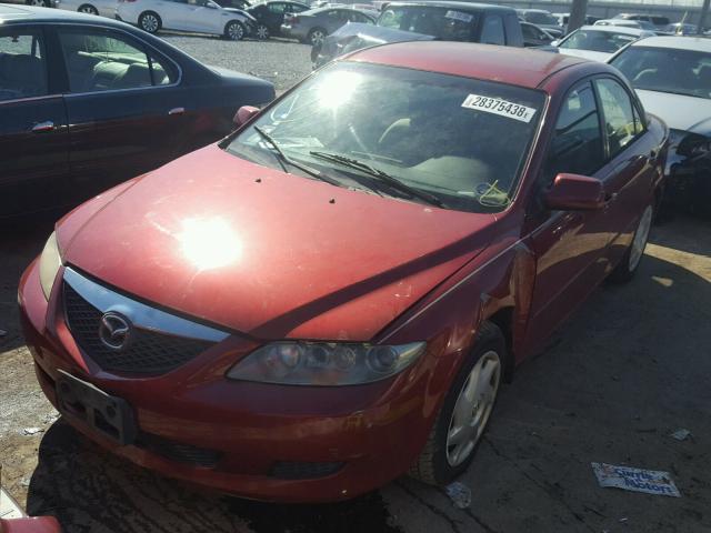 1YVFP80C835M39558 - 2003 MAZDA 6 I RED photo 2