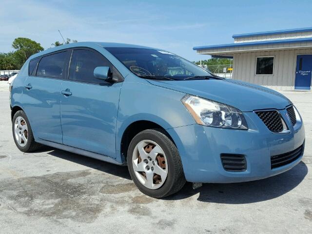 5Y2SP67869Z461036 - 2009 PONTIAC VIBE BLUE photo 1