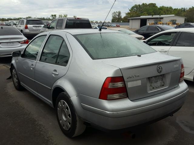 3VWRK69M14M048892 - 2004 VOLKSWAGEN JETTA GL SILVER photo 3