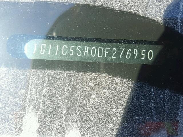 1G11C5SA0DF276950 - 2013 CHEVROLET MALIBU 1LT 黑色 照片 10