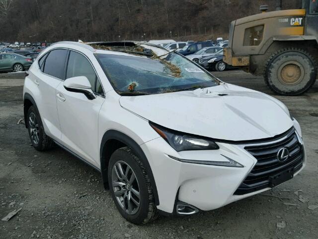 JTJBARBZ8G2078172 - 2016 LEXUS NX 200T WHITE photo 1