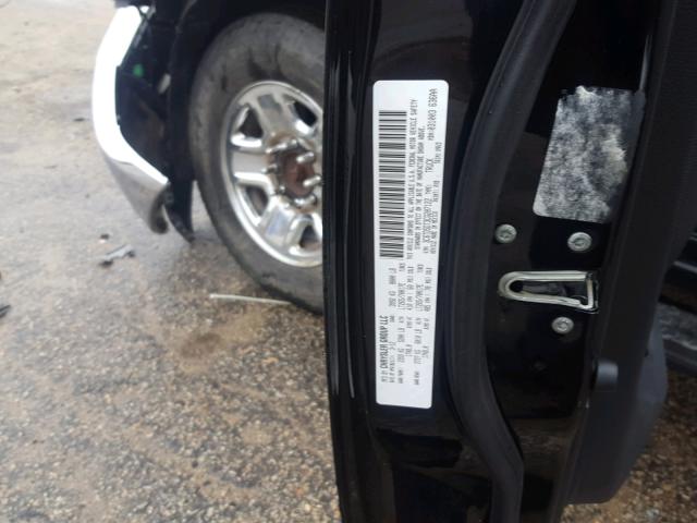 3C6TD5DT3CG207122 - 2012 DODGE RAM 2500 S BLACK photo 10