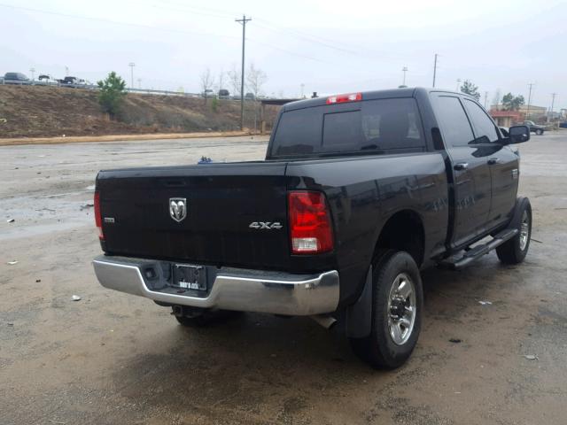3C6TD5DT3CG207122 - 2012 DODGE RAM 2500 S BLACK photo 4