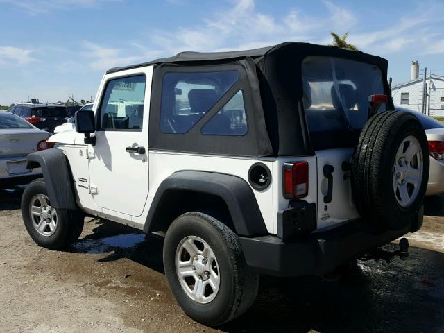 1J4AA2D1XAL224533 - 2010 JEEP WRANGLER S WHITE photo 3
