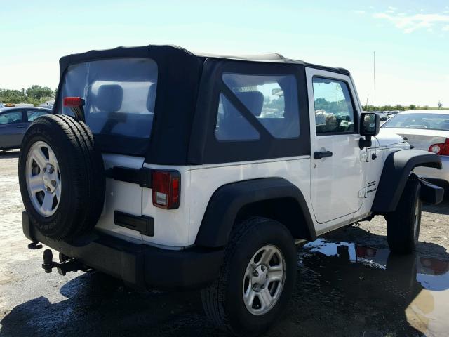 1J4AA2D1XAL224533 - 2010 JEEP WRANGLER S WHITE photo 4