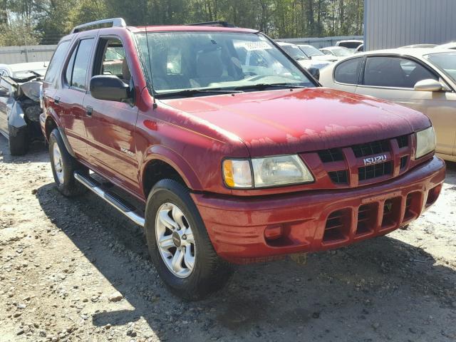 4S2CK58Y444303932 - 2004 ISUZU RODEO S BURGUNDY photo 1