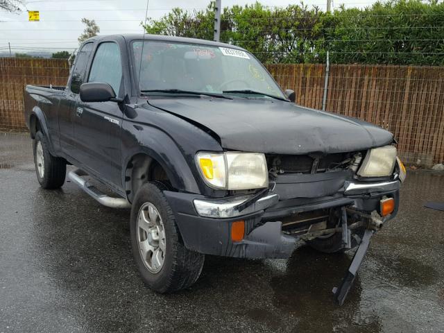 4TAWN72N4XZ569111 - 1999 TOYOTA TACOMA XTR BLACK photo 1