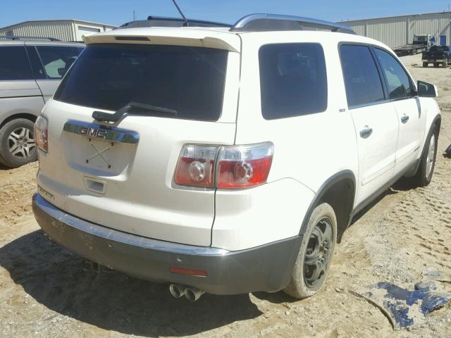 1GKER33767J118441 - 2007 GMC ACADIA SLT WHITE photo 4