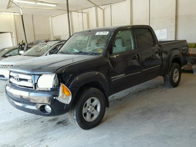 5TBDT44176S533920 - 2006 TOYOTA TUNDRA DOU BLACK photo 2