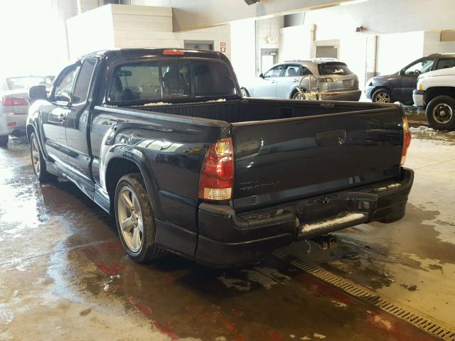 5TETU22N06Z244598 - 2006 TOYOTA TACOMA X-R BLACK photo 3