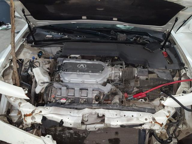 19UUA86239A015932 - 2009 ACURA TL WHITE photo 7