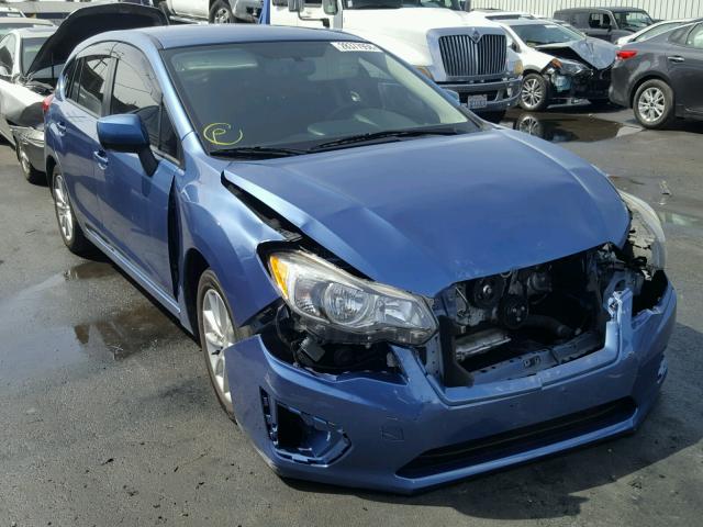 JF1GPAC64E8326835 - 2014 SUBARU IMPREZA PR BLUE photo 1