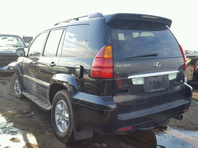 JTJBT20X450090881 - 2005 LEXUS GX 470 BLACK photo 3