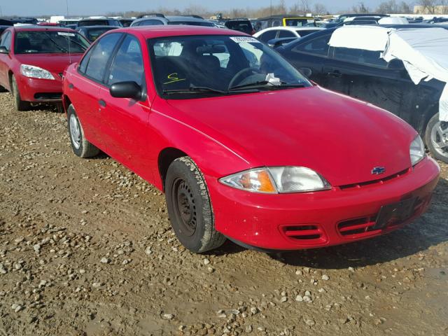 1G1JC524717188980 - 2001 CHEVROLET CAVALIER B RED photo 1