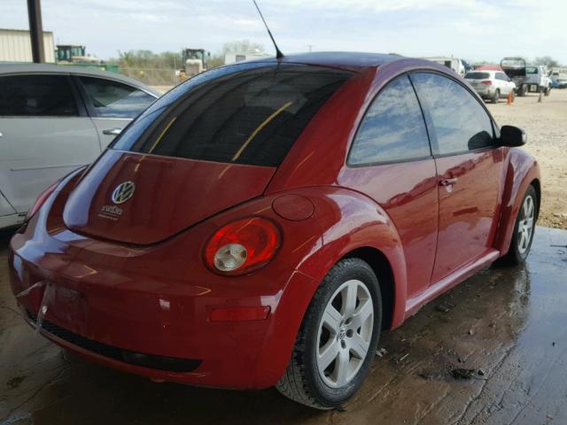 3VWRW31C97M506432 - 2007 VOLKSWAGEN NEW BEETLE წითელი ფოტო 4