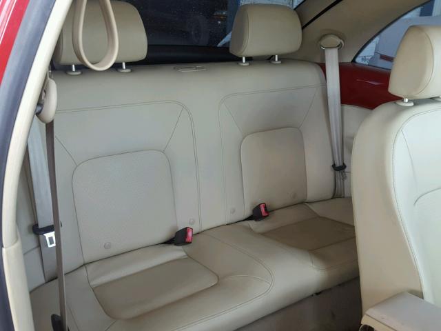3VWRW31C97M506432 - 2007 VOLKSWAGEN NEW BEETLE წითელი ფოტო 6