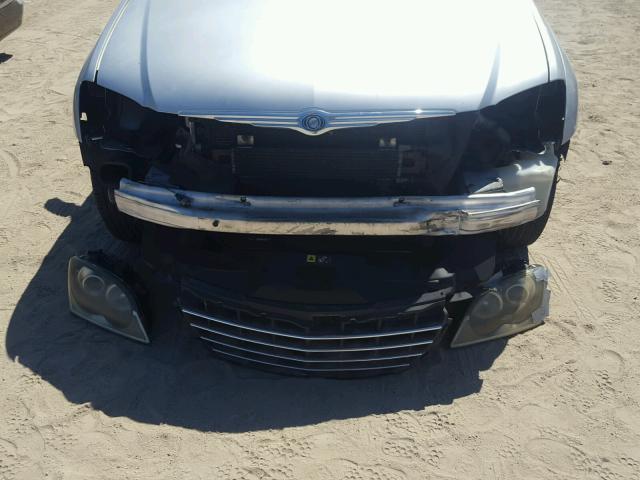 2C8GF68404R179786 - 2004 CHRYSLER PACIFICA GRAY photo 9