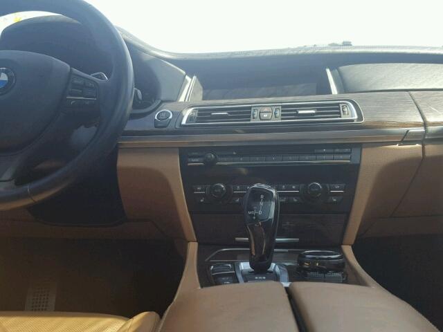 WBAYE8C59ED134593 - 2014 BMW 750 LI BLACK photo 9