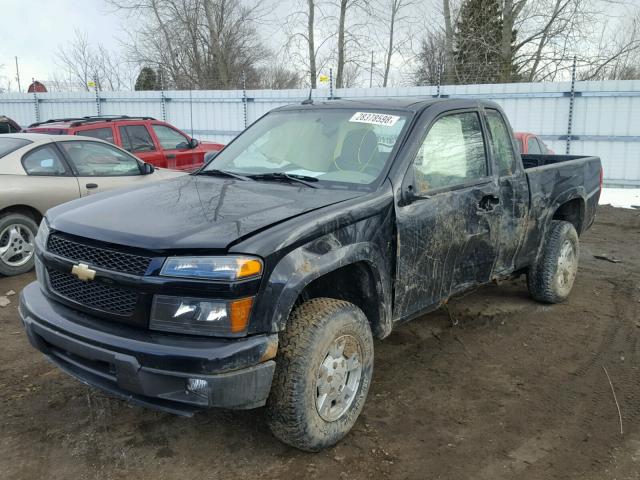 1GCDT29E888188587 - 2008 CHEVROLET COLORADO L BLACK photo 2
